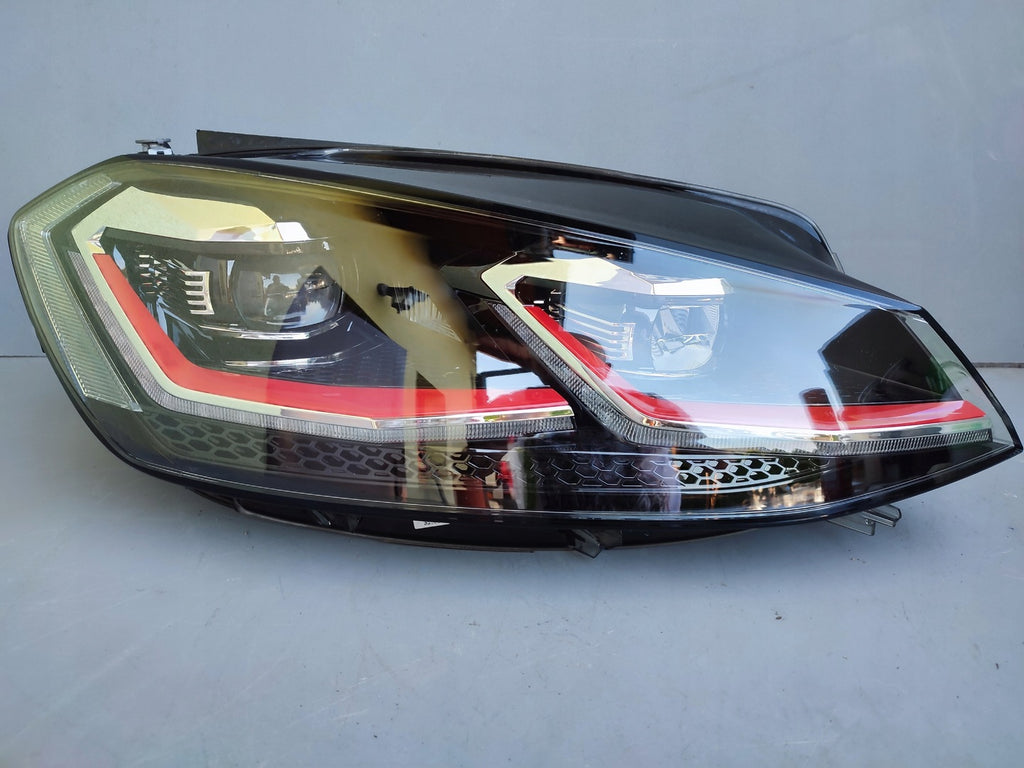 Frontscheinwerfer VW Golf VII 5G1941082E 1ZX013 066-46 Full LED Rechts Headlight SCH5773078893mw