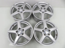 Laden Sie das Bild in den Galerie-Viewer, 4x Alufelge 16 Zoll 6.0" 5x112 46ET Glanz Silber KBA47330 Mercedes-Benz FEL5260434613nk