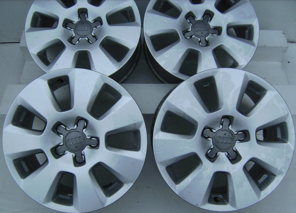 4x Alufelge 16 Zoll 7.5" 5x112 37ET Glanz Silber 4G0071496 Audi Rim Wheel FEL5716906369pi