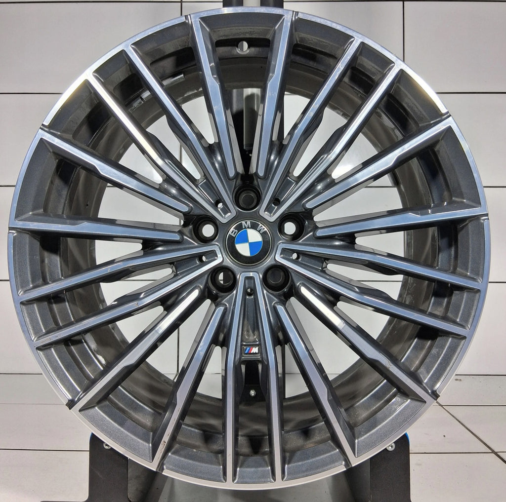 1x Alufelge 20 Zoll 8.0" 5x112 26ET Glanz Graphit 8072025 BMW G14 G15 Rim Wheel FEL7810599018at