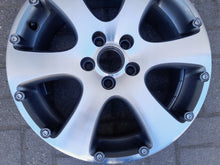 Laden Sie das Bild in den Galerie-Viewer, 1x Alufelge 17 Zoll 6.5" 5x112 42ET Glanz Schwarz 1T0601025E VW Touran Rim Wheel FEL2390644596se