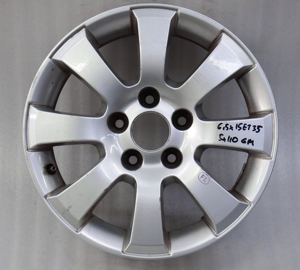 1x Alufelge 15 Zoll 6.5" 5x110 35ET 13116622 Opel Astra Zafira B Rim Wheel FEL4821043428hp