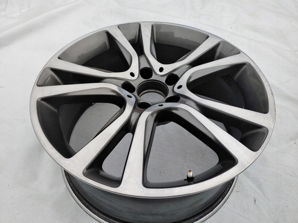 1x Alufelge 19 Zoll 8.5" 5x112 48ET Glanz Graphit A2124014802 Mercedes-Benz W212