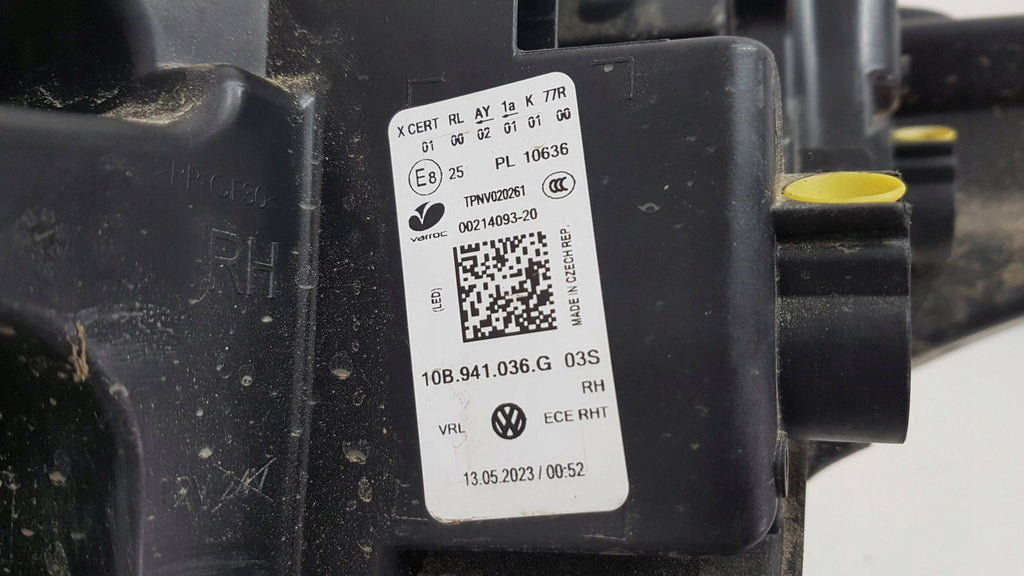 Frontscheinwerfer VW Id.3 0021409320 Rechts Scheinwerfer Headlight SCH2436139933cg