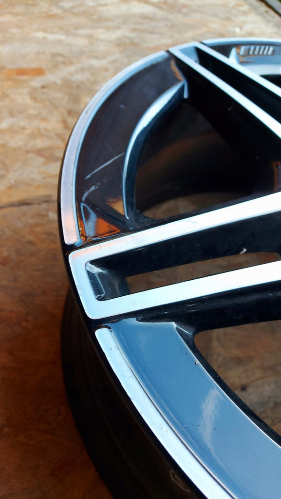 1x Alufelge 18 Zoll 7.5" 5x112 49ET Glanz Schwarz A1774011500 Mercedes-Benz Amg FEL8204221240lr