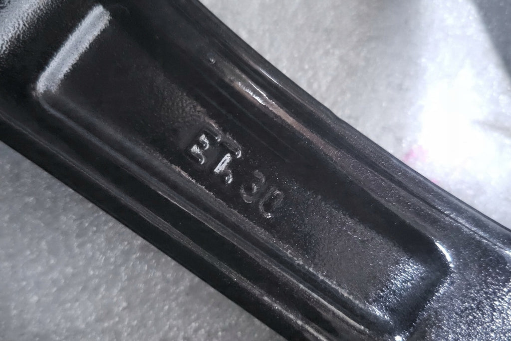 1x Alufelge 18 Zoll 7.5" 5x112 30ET Glanz Graphit KBA53998 Audi Mg Rim Wheel