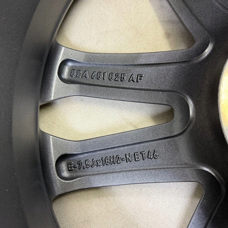 1x Alufelge 18 Zoll 7.5" 5x112 46ET Matt Graphit 82A601025AF Audi Rim Wheel FEL2421219689gt