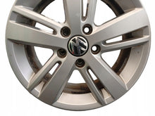 Load image into Gallery viewer, 1x Alufelge 16 Zoll 6.5" 5x112 50ET Glanz Silber 5C0601025AB VW Jetta I FEL2572786372vt