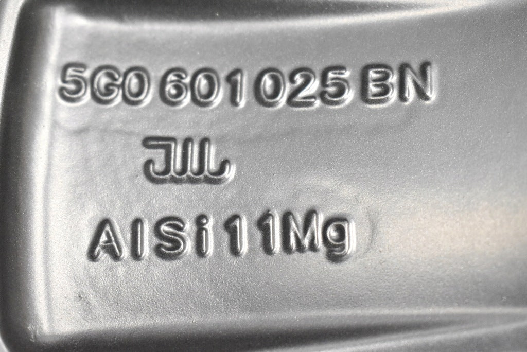 4x Alufelge 16 Zoll 6.5" 5x112 46ET Glanz Schwarz 5G0601025BN VW Touran Jetta FEL3839109937rn