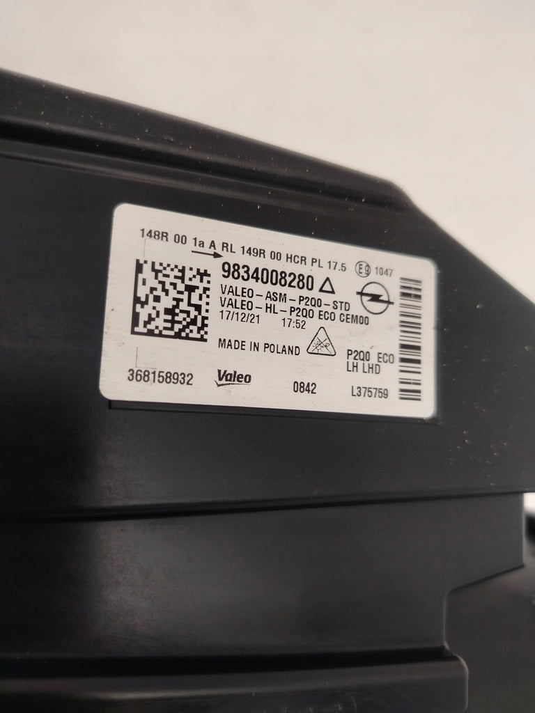 Frontscheinwerfer Opel Mokka 9834008280 LED Ein Stück (Rechts oder Links) SCH9556005951wk