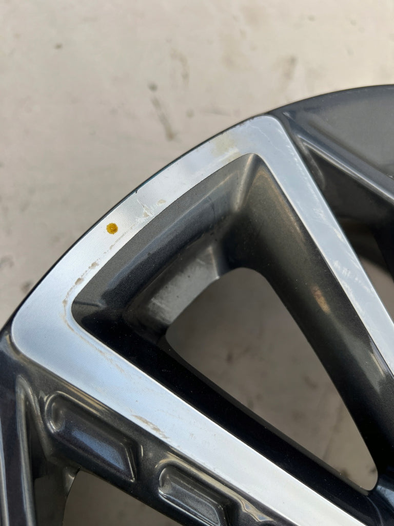 1x Alufelge 17 Zoll 7.0" 4x100 54ET Schwarz 52910-Q0500 Hyundai I20 Iii