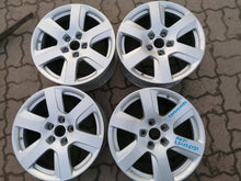 Laden Sie das Bild in den Galerie-Viewer, 4x Alufelge 17 Zoll 7.5" 5x112 37ET Glanz Silber 4G0601025L Audi A6 A4 Rim Wheel FEL2187697855di