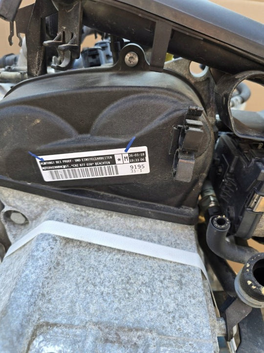 Motor Audi Seat Skoda VW I CHZ 1.0 72TKm 2018 Benzin Engine Komplett MOT7233451857jb
