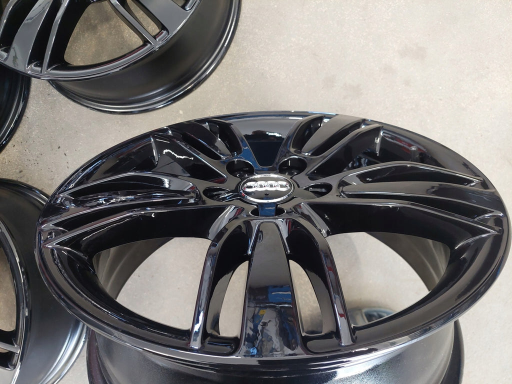 4x Alufelge 17 Zoll 7.0" 5x112 Glanz Schwarz Audi Q3 Rim Wheel FEL4784064111ey