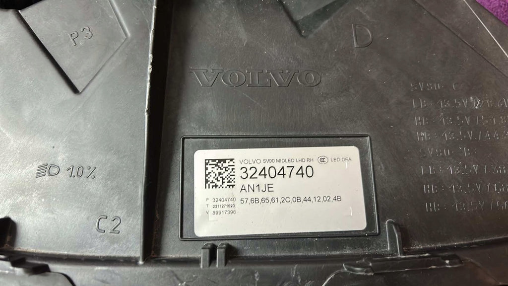 Frontscheinwerfer Volvo S90 V90 31386163 Full LED Rechts Scheinwerfer Headlight SCH7319616895go