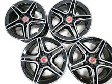 Load image into Gallery viewer, 4x Alufelge 18 Zoll 8.0" 5x112 40ET Glanz Schwarz A1774014000 Mercedes-Benz W177 FEL1371558880ql