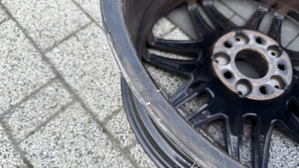 1x Alufelge 18 Zoll 8.5" 5x112 54ET Glanz A2044010704 Mercedes-Benz Rim Wheel