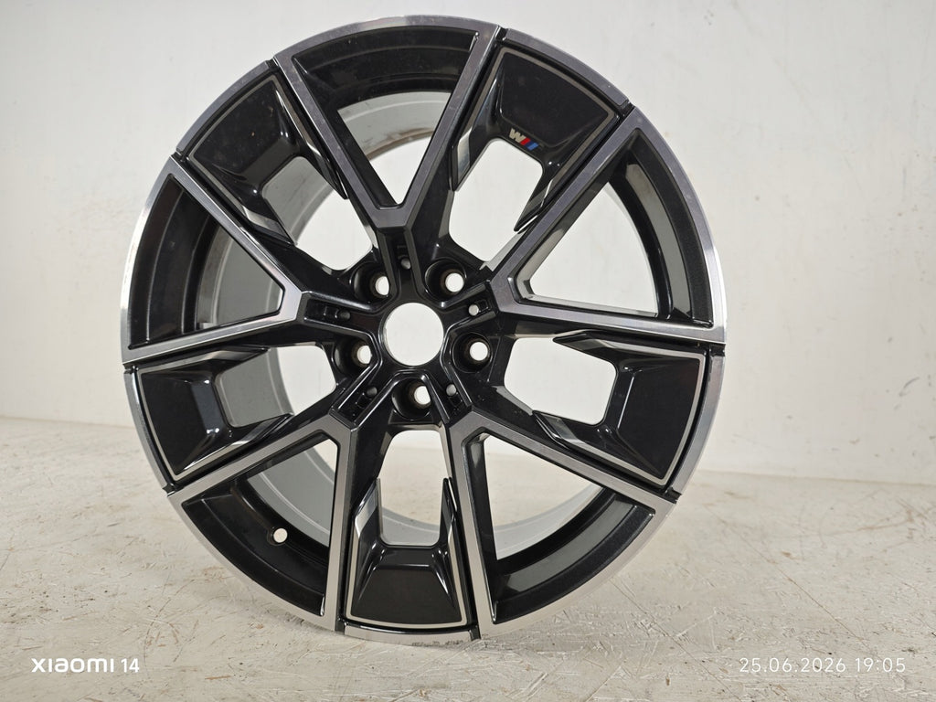 1x Alufelge 18 Zoll 8.5" 5x112 36ET Glanz Schwarz 8747286 BMW Rim Wheel FEL8109165366lb