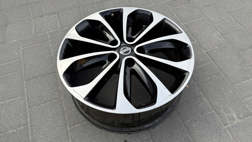 1x Alufelge 18 Zoll 6.5" 5x114.3 40ET Schwarz JD18AMB73 Nissan Qashqai I FEL1059965666xp