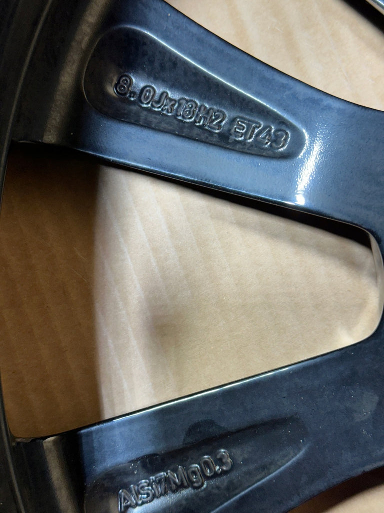 1x Alufelge 18 Zoll 8.0" 5x112 43ET A2134011600 Mercedes-Benz W213 S213