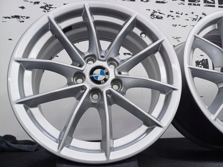 4x Alufelge 16 Zoll 6.5" 5x112 22ET Glanz Silber 68769217 BMW G21 G20 Rim Wheel FEL7251155562bs