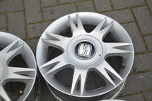 Laden Sie das Bild in den Galerie-Viewer, 4x Alufelge 15 Zoll 6.0" 5x100 43ET Seat Ibiza Polo Rim Wheel FEL4520043095zw