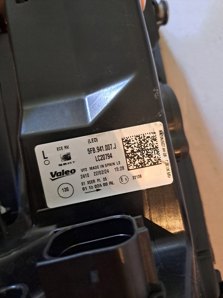 Frontscheinwerfer Seat Leon 5FB941007 LED Links Scheinwerfer Headlight