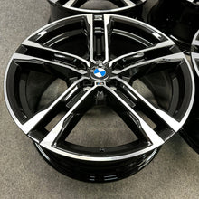 Load image into Gallery viewer, 4x Alufelge 18 Zoll 8.0" 5x112 57ET Glanz Schwarz 8092352 BMW 2 F45 1 F40 F46 FEL1673599668si