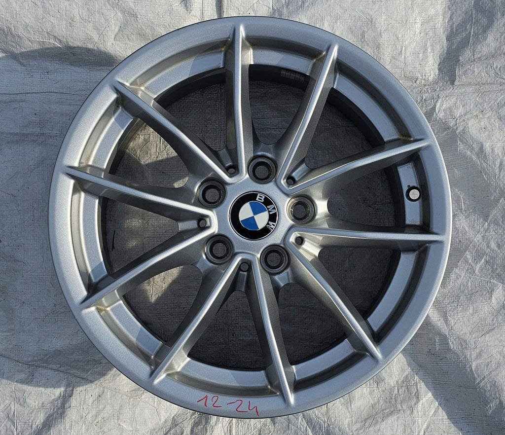 1x Alufelge 16 Zoll 6.5" 5x112 22ET Glanz Silber 6876921 BMW 3 G21 G20 Rim Wheel