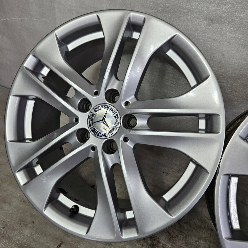 4x Alufelge 17 Zoll 7.5" 5x112 47ET A2044017502 Mercedes-Benz W204 Rim Wheel