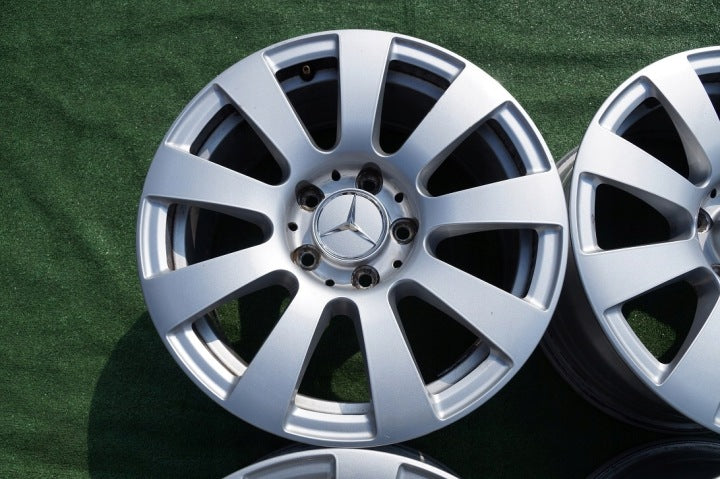 4x Alufelge 16 Zoll 7.5" 5x112 45 5ET Glanz Silber 2124010102 Mercedes-Benz W212 FEL3897147177ne