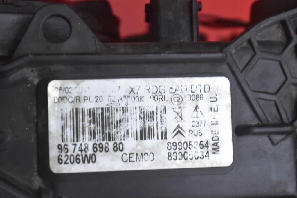 Frontscheinwerfer Citroën C5 III 9674869880 Xenon Rechts Scheinwerfer Headlight