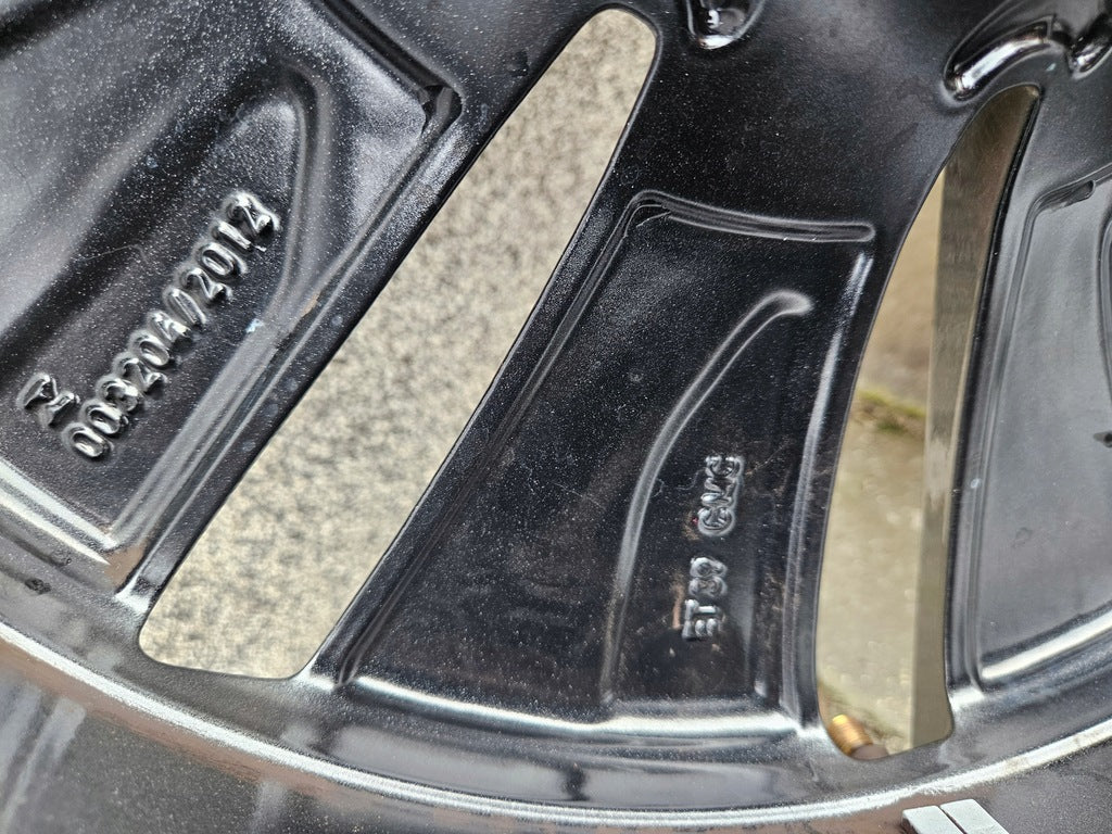 1x Alufelge 18 Zoll 8.0" 5x112 39ET Glanz Grau 4K0601025 Audi A6 Mg Rim Wheel FEL9654708639we