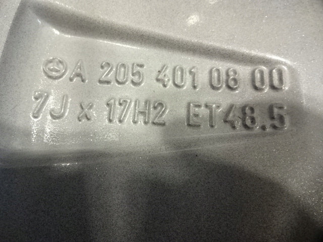 4x Alufelge 17 Zoll 7.0" 5x112 48ET A2054010800 Mercedes-Benz W205 A205 FEL3194925199ss