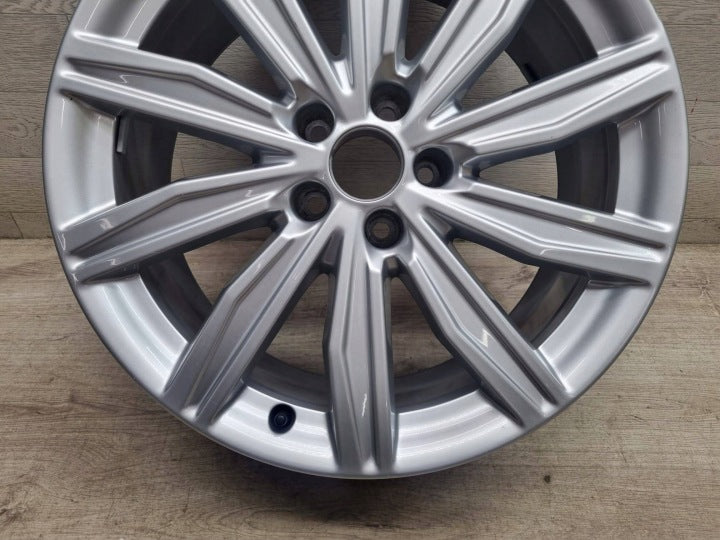 1x Alufelge 19 Zoll 5x112 Schwarz 4K0601025N Audi A6 Rim Wheel FEL3846901910ub