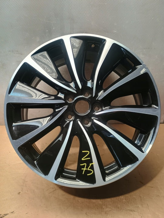 1x Alufelge 19 Zoll 7.0" 5x108 38ET Glanz Schwarz YP00174580 Opel Grandland FEL3835378676fs