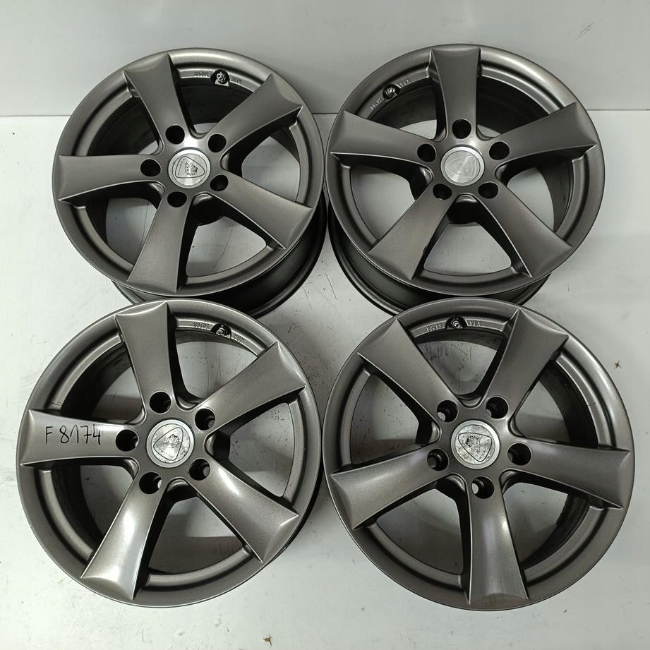 4x Alufelge 16 Zoll 7.0" 5x120 35ET Glanz Grau BMW E91 E90 Rim Wheel FEL3128787265zw