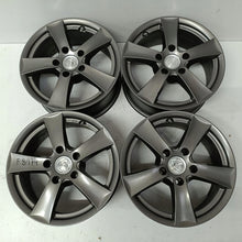 Laden Sie das Bild in den Galerie-Viewer, 4x Alufelge 16 Zoll 7.0" 5x120 35ET Glanz Grau BMW E91 E90 Rim Wheel FEL3128787265zw