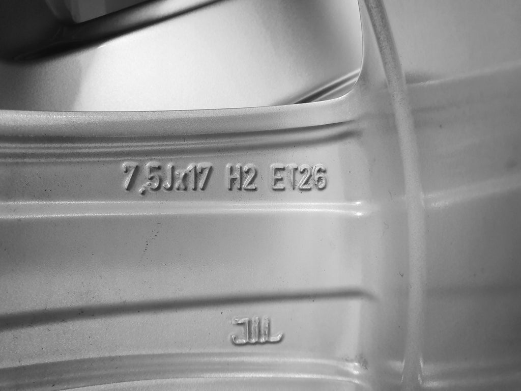 4x Alufelge 17 Zoll 7.5" 5x112 26ET Glanz Silber 4H0071497 Audi A4 Allroad B8 FEL6167965794dl