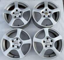 Laden Sie das Bild in den Galerie-Viewer, 4x Alufelge 16 Zoll 6.5" 5x114.3 40ET Nissan Rim Wheel FEL7038495241dz