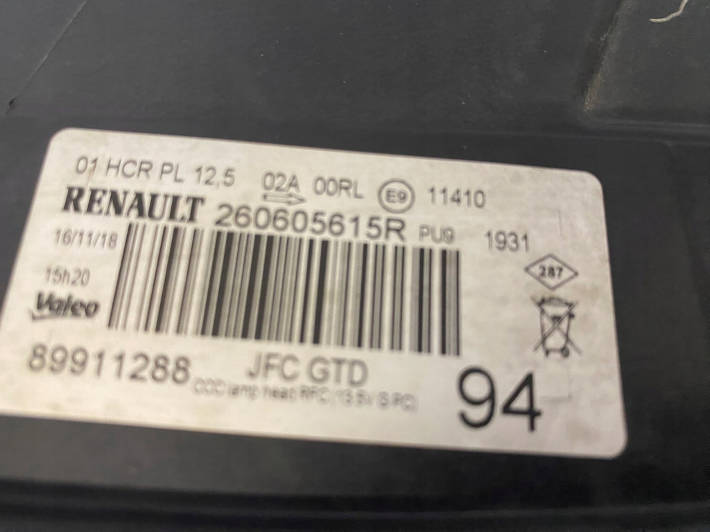 Frontscheinwerfer Renault Espace I V 260605615R LED Links Scheinwerfer Headlight SCH8841415319vt