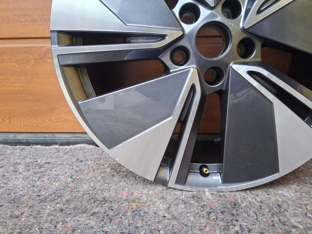 1x Alufelge 19 Zoll 8.0" 5x112 45ET Glanz Graphit 5LA601025A Mg Octavia I FEL2488754091ej