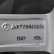 Laden Sie das Bild in den Galerie-Viewer, 4x Alufelge 17 Zoll 6.5" 5x112 44ET Glanz Silber A1774011200 Mercedes-Benz W177 FEL8912719194cb