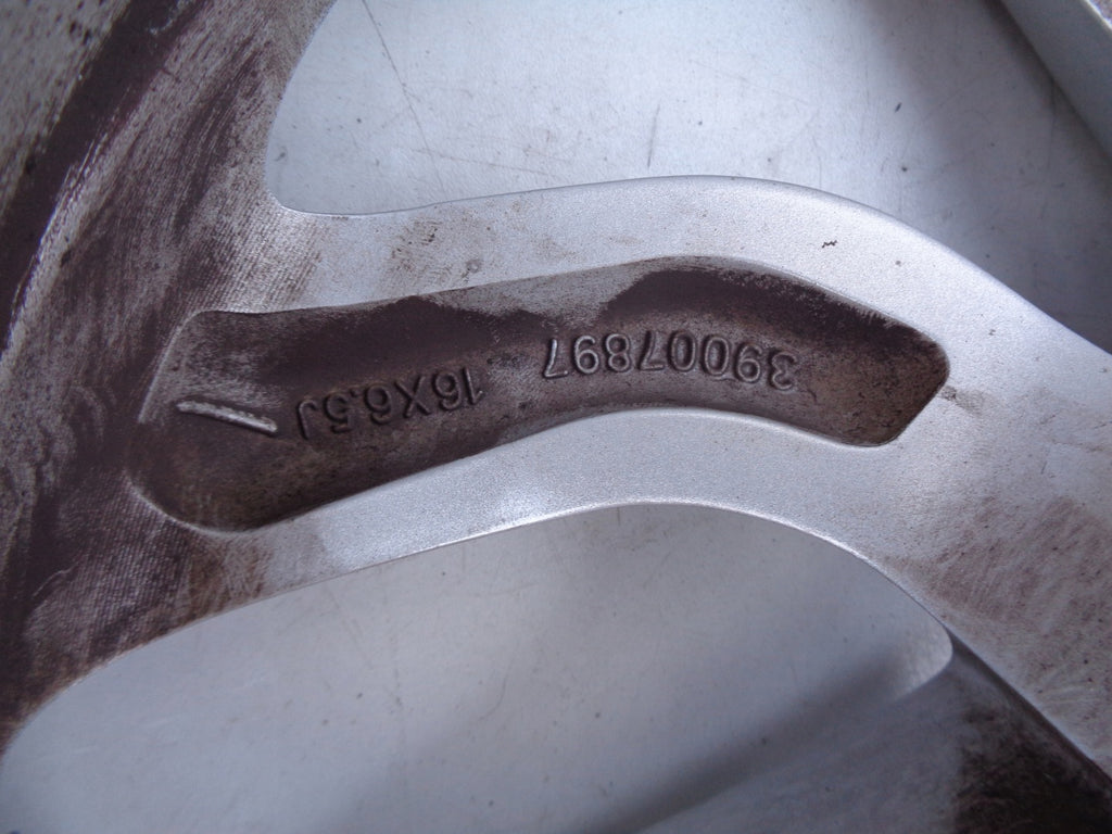 1x Alufelge 16 Zoll 6.5" 4x108 20ET Opel Rim Wheel FEL1385087836ve