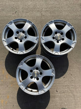 Load image into Gallery viewer, 3x Alufelge 15 Zoll 5x112 KBA6668 Mercedes-Benz W203 Rim Wheel