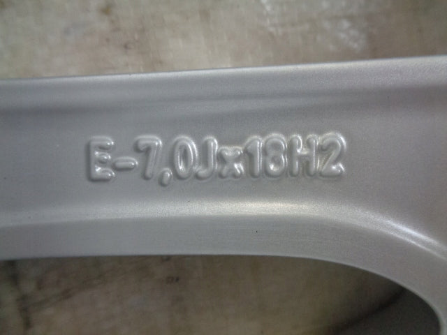 4x Alufelge 18 Zoll 7.0" 5x112 38ET Glanz Silber 4G9071498 Audi A6 C7 Rim Wheel FEL8112300926dh