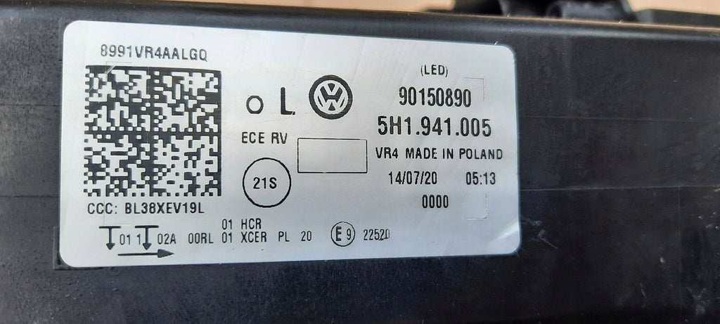 Frontscheinwerfer VW Golf VIII 5H1941006 LED Ein Stück (Rechts oder Links)