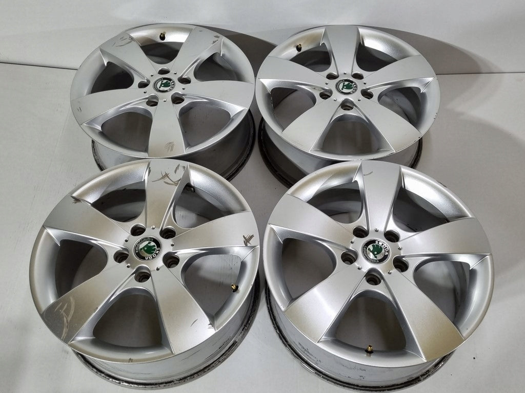 4x Alufelge 17 Zoll 7.0" 5x112 54ET 1Z0601025D Skoda Octavia I Rim Wheel FEL5732683029dy