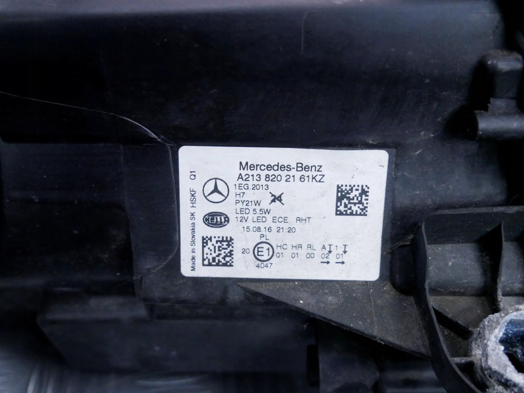 Frontscheinwerfer Mercedes-Benz W213 A2138202161 Links Scheinwerfer Headlight SCH3072215442ur