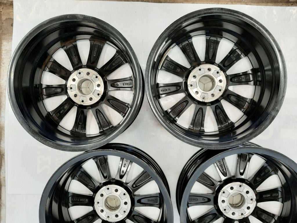4x Alufelge 18 Zoll 6.5" 5x112 44 5ET A2434010000 Mercedes-Benz Eqa Rim Wheel FEL4490491541ez